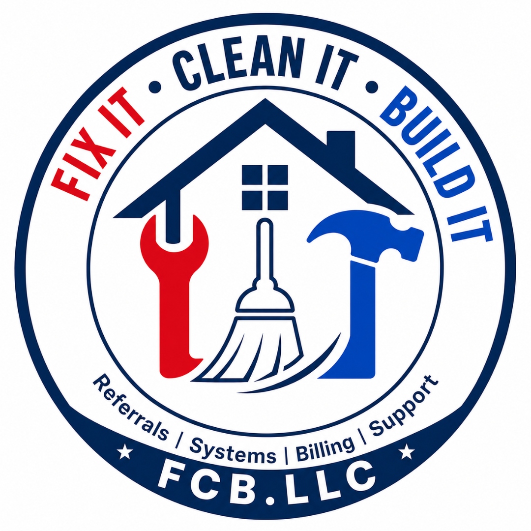 Fix It, Clean It, Build It — FCB.LLC